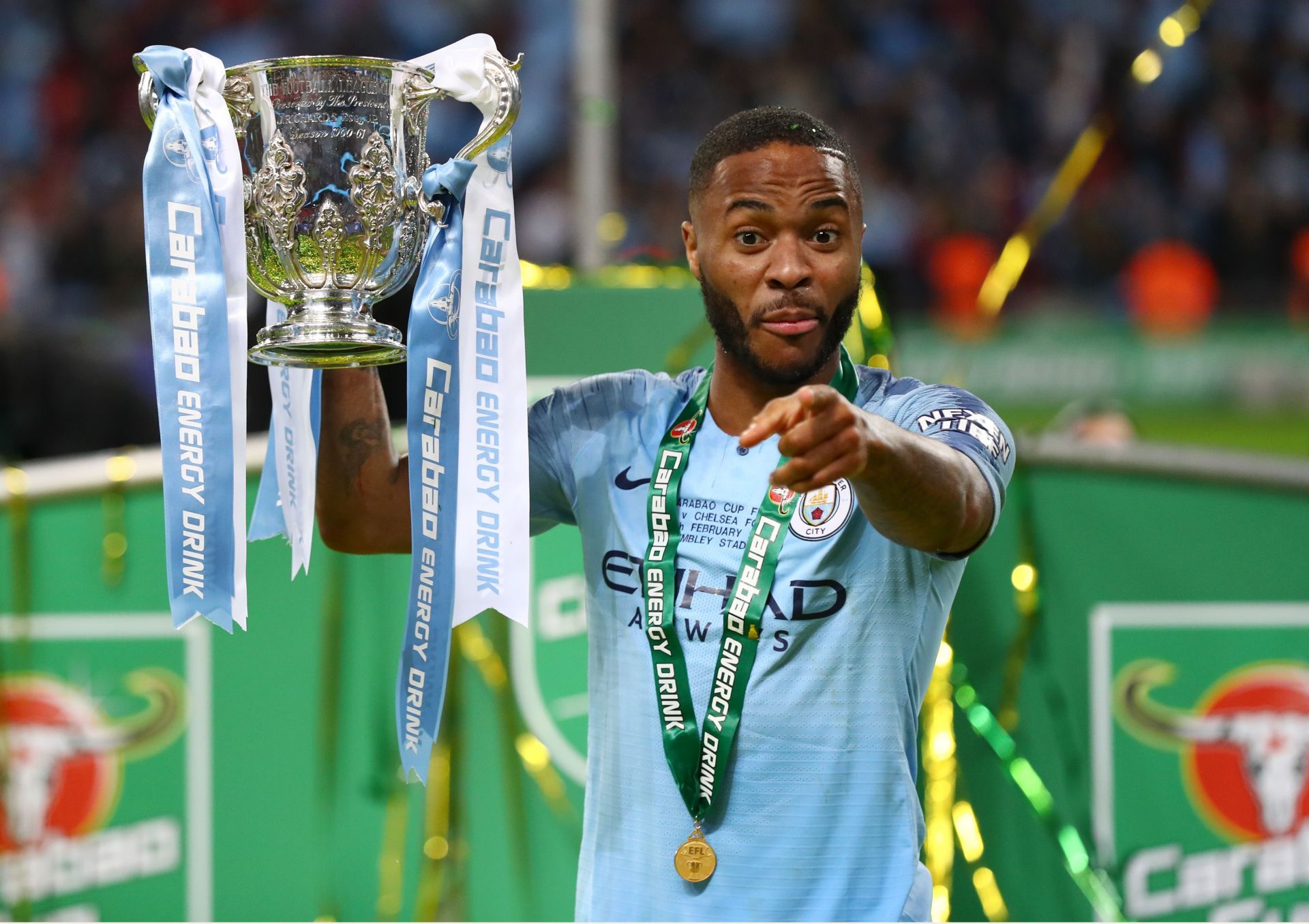 Manchester City forward Raheem Sterling has been linked with a move to Barcelona.