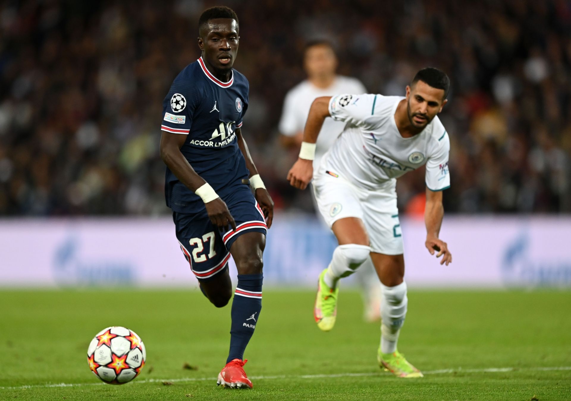 Gueye has had a strong season for PSG so far