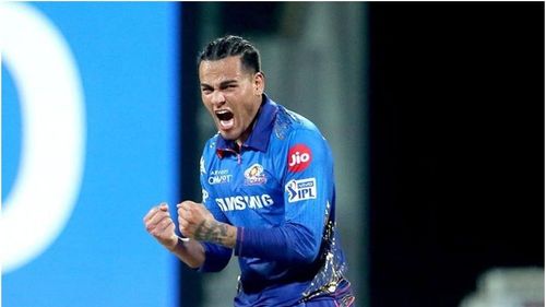 Rahul Chahar for the Mumbai Indians