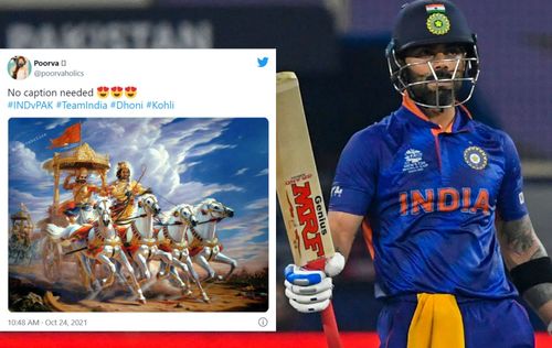 Twitterati heaps praise on Virat Kohli after he scores a pivotal fifty against Pakistan