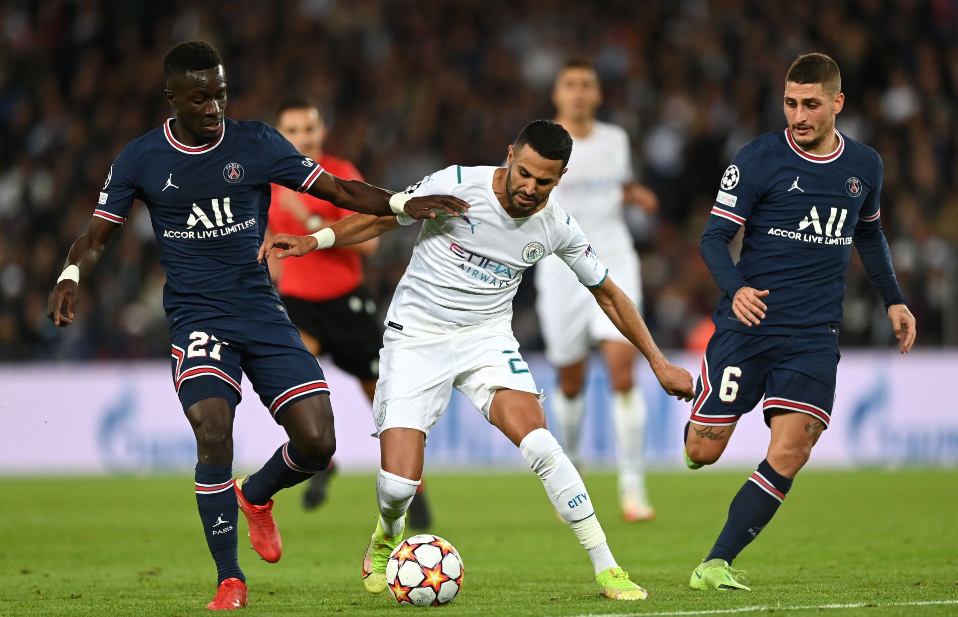 Paris Saint-Germain v Manchester City: Group A - UEFA Champions League