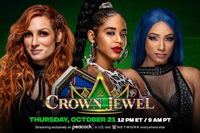 Bianca Belair at WWE Crown Jewel