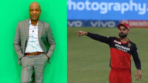 Brian Lara and Virat Kohli (Image Source: Instagram/IPLT20.com)