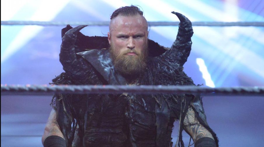 Aleister Black at WrestleMania 36