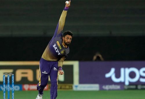 KKR leg-spinner Varun Chakravarthy. Pic: IPLT20.COM