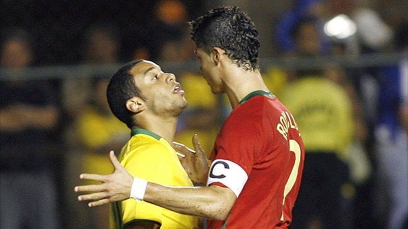 Marcelo and Ronaldo meet for the first time