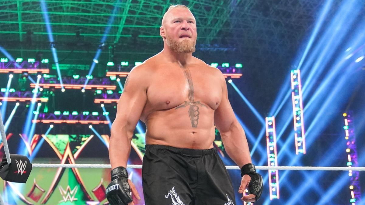 WWE दिग्गज ब्रॉक लैसनर ने दिखाया अपना गुस्सा