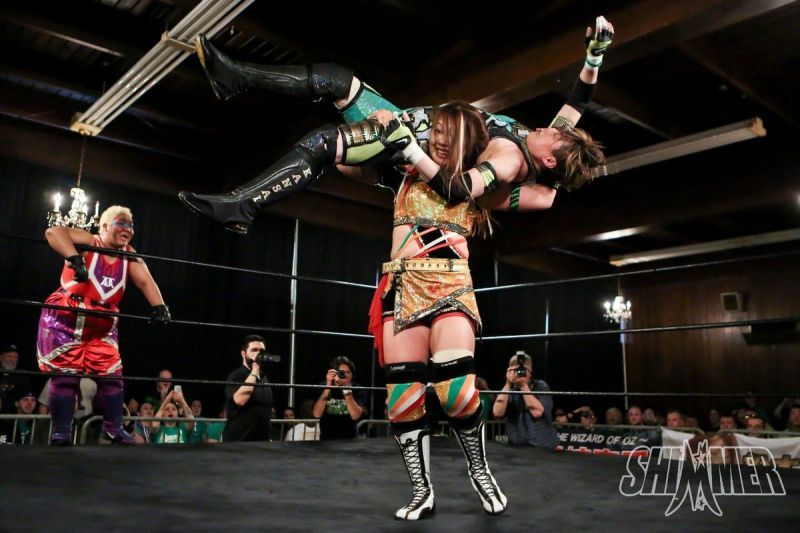 Hiroyo Matsumoto has worked for WWE, Shimmer, SEAdLINNNG, and Ice Ribbon