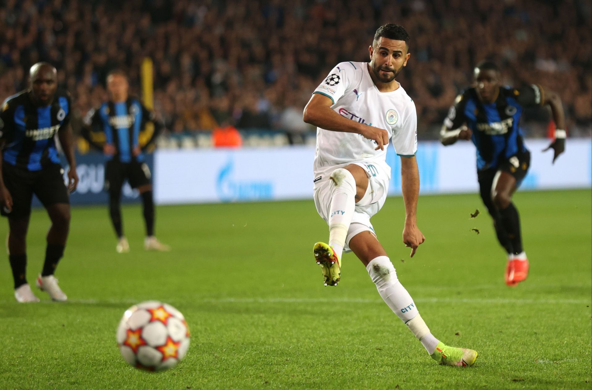 Riyad Mahrez was devastating for Manchester City on the night.