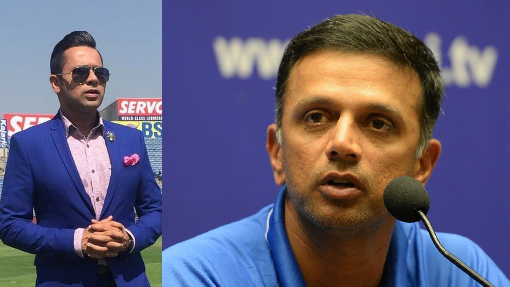 Aakash Chopra (L) explains what Rahul Dravid will bring to the table as India head coach.