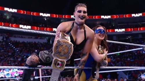 It hasn't been a good weekend of travel for Rhea Ripley.