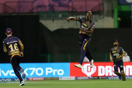 KKR all-rounder Andre Russell. Pic: IPLT20.COM