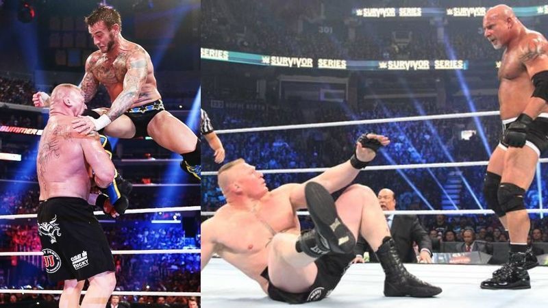 WWE के सुपरस्टार्स को ब्रॉक लैसनर ने केवल एक बार हराया