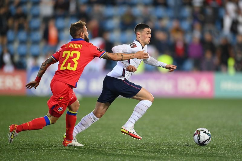 Phil Foden dominated the midfield for England against Andorra.