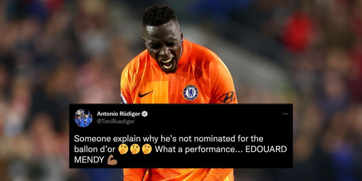 Chelsea goalkeeper Edouard Mendy had an amazing game against Brentford.