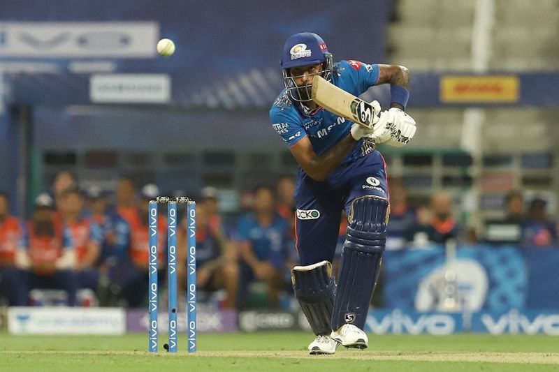 Hardik Pandya took the Mumbai Indians home against the Punjab Kings [P/C: iplt20.com]