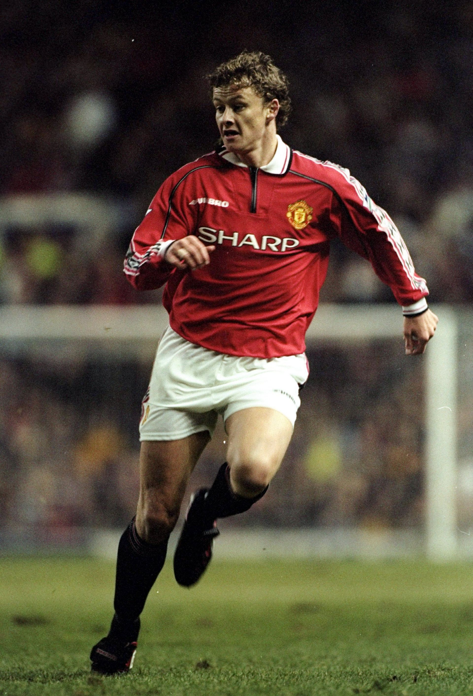 Ole Gunnar Solskaer of Manchester United