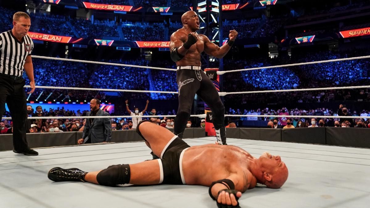 Bobby Lashley on the upcoming match against Goldberg