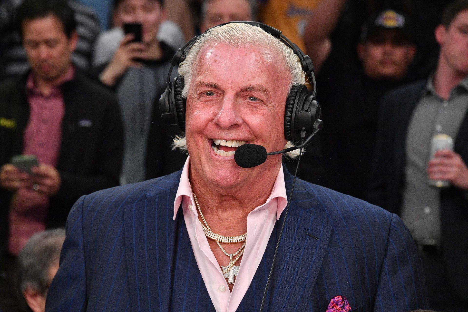Ric Flair receives another Hall of Famer ring