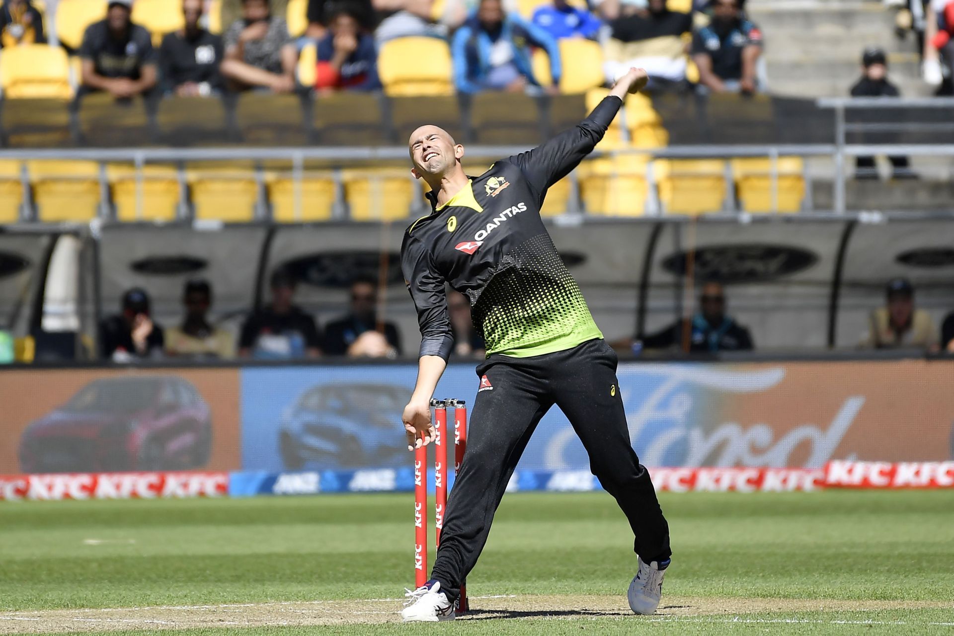 Australia’s left-arm spinner Ashton Agar. Pic: Getty Images