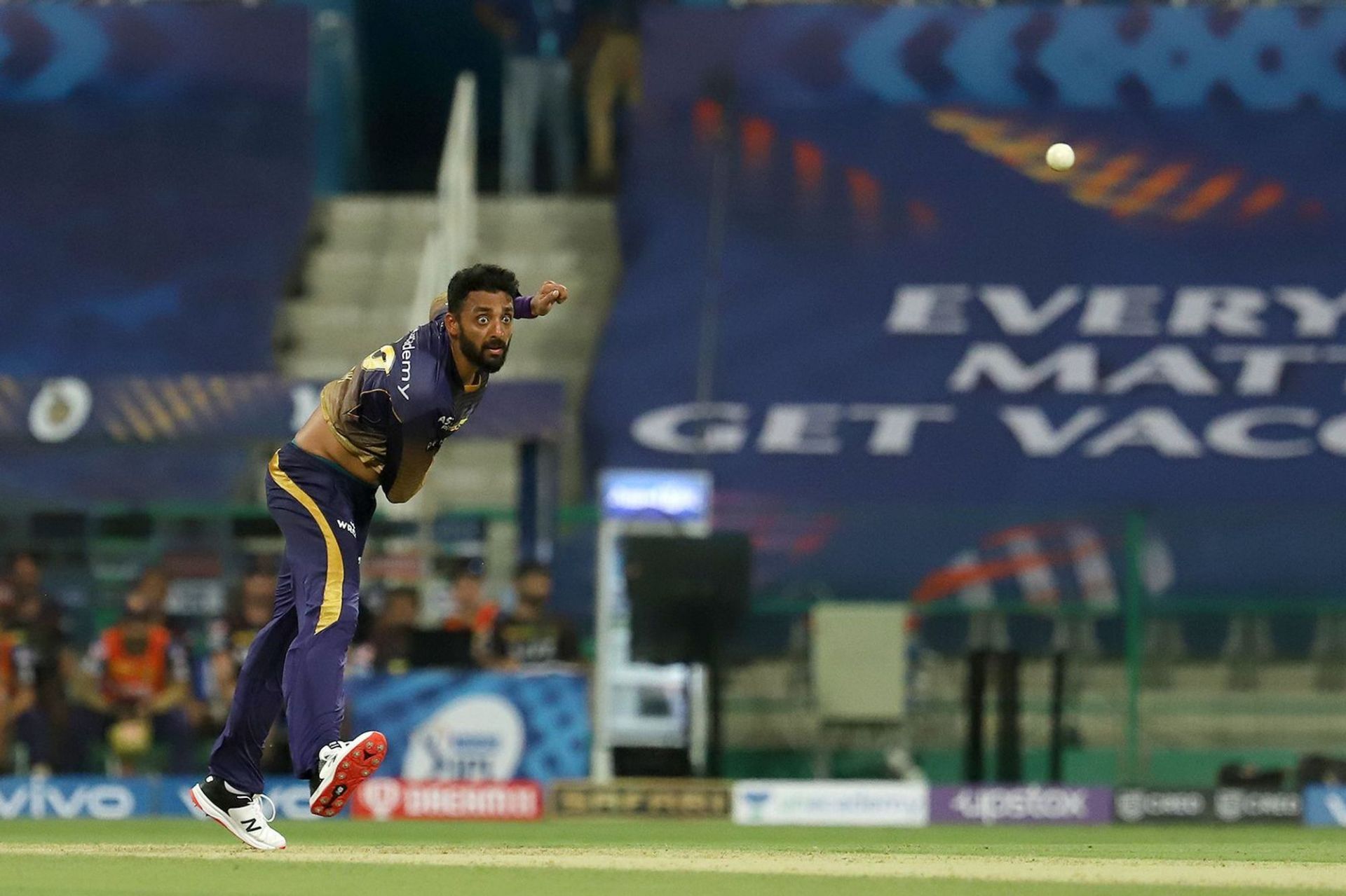 KKR's season resumed on a grand note as Varun's 3-for sank RCB.