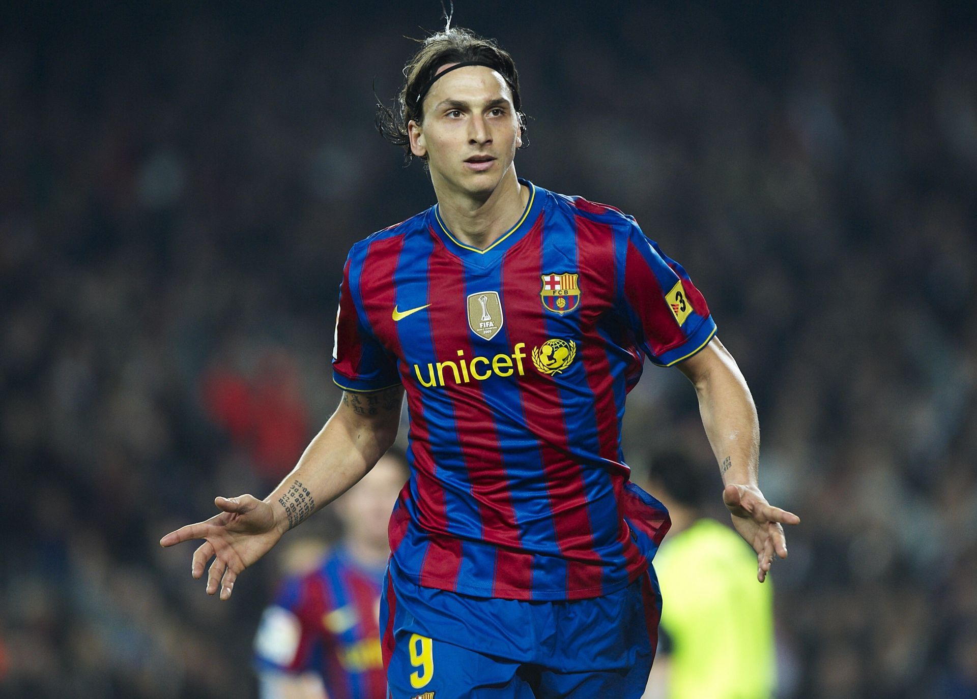 Ibrahimovic just spent one season with Barcelona