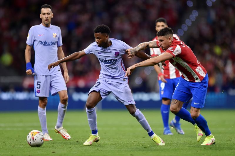 Atletico Madrid held Barcelona in a stranglehold