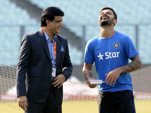 Sourav Ganguly and Virat Kohli [Image- TOI]