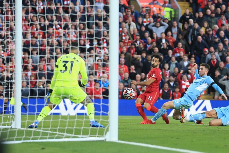 Liverpool and Manchester City split points at Anfield.