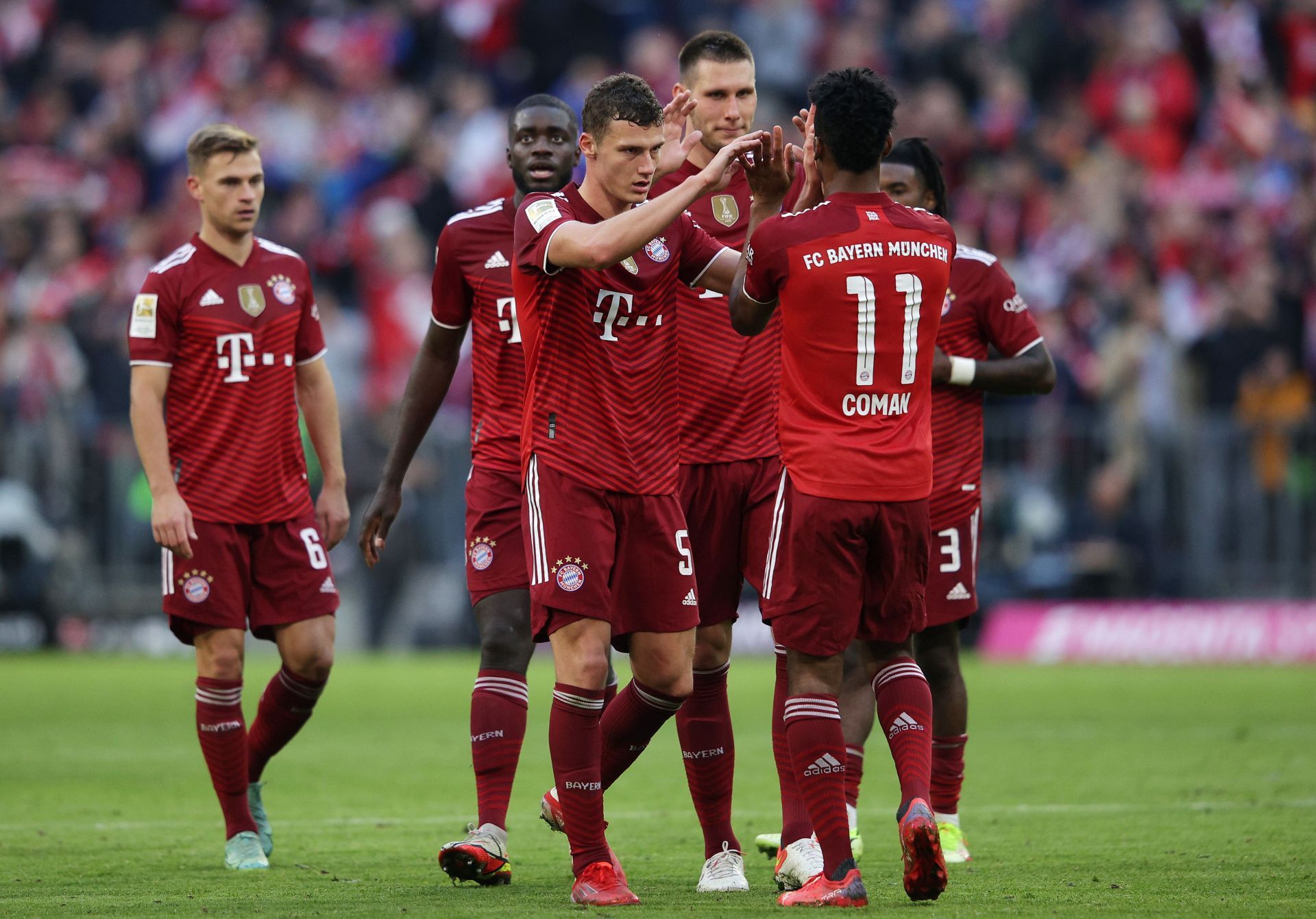 Bayern Munich will look to continue their impressive run of form