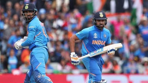 Team India openers KL Rahul and Rohit Sharma