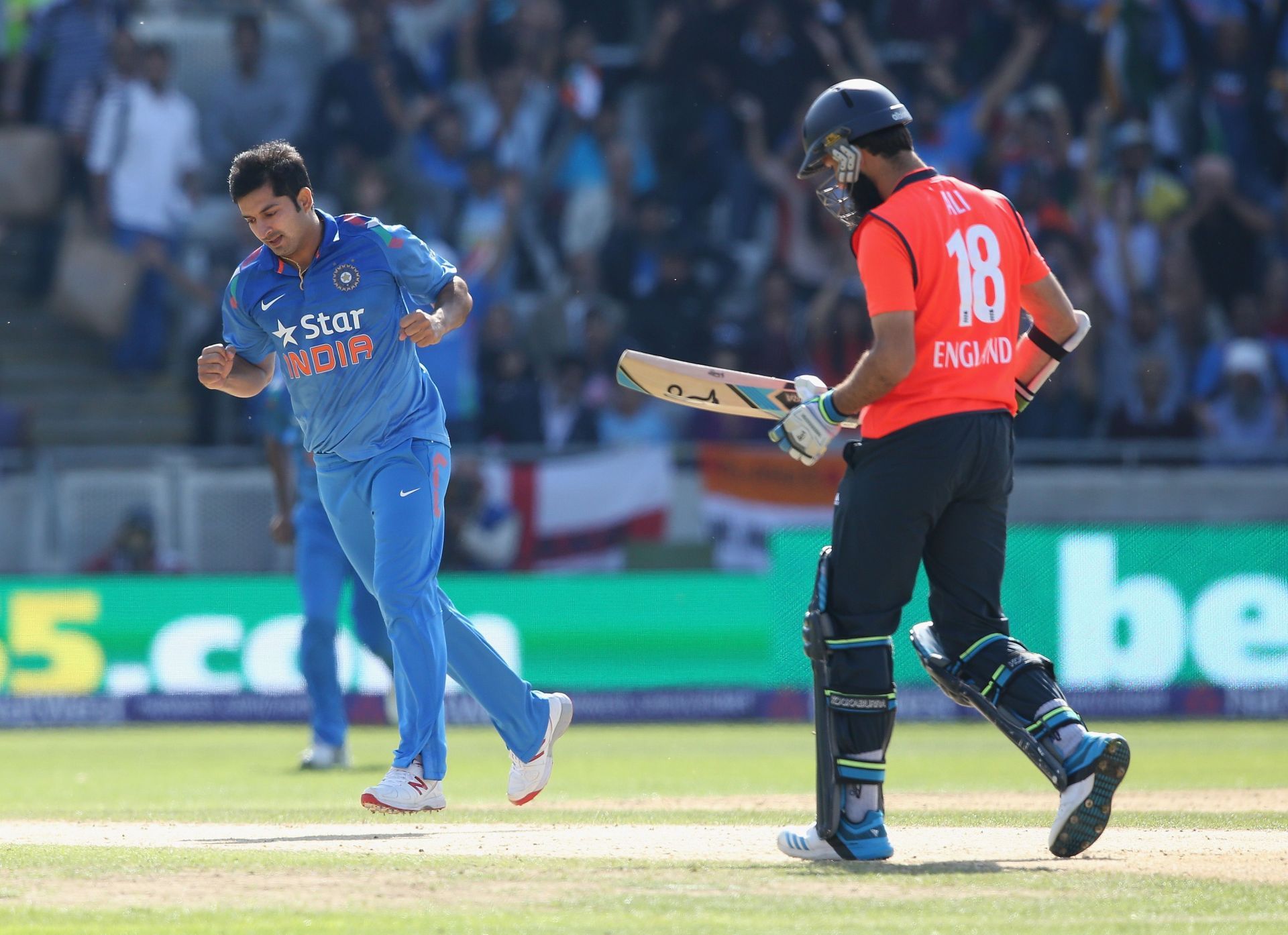 Mohit Sharma made his T20I debut during the 2014 T20 World Cup