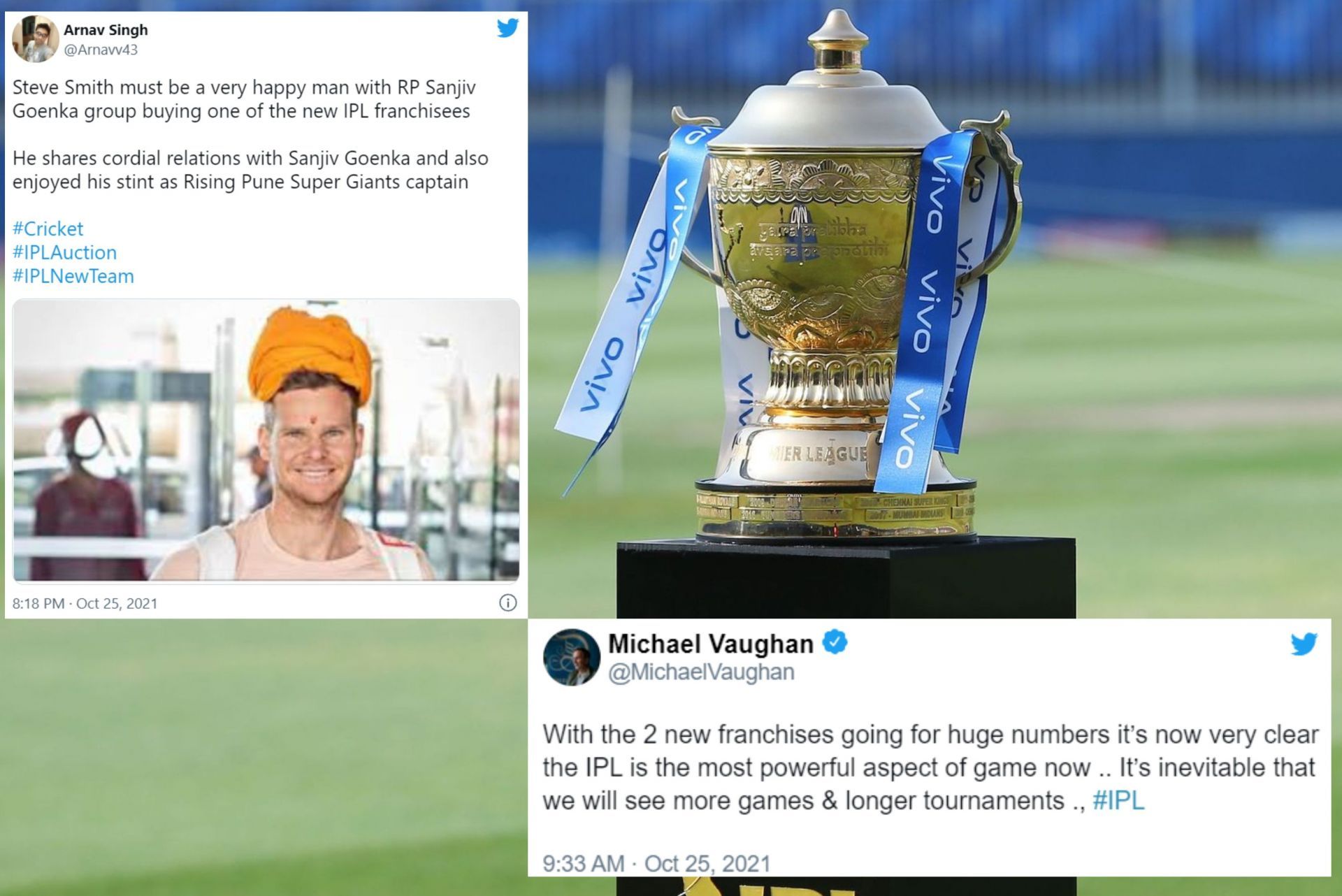 Twitterati is in awe of the massive bids made for two new IPL teams.