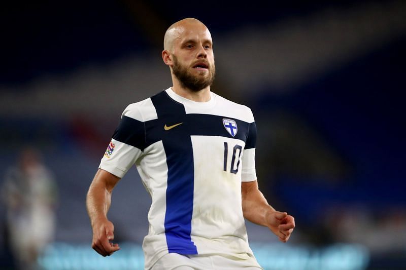 Pukki is one of the leading scorers in the UEFA FIFA World Cup qualifiers with six goals.