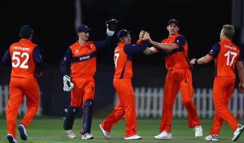 Netherlands cricket team. Pic: t20worldcup.com