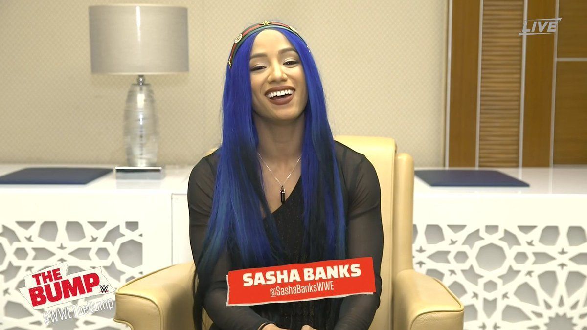 Sasha Banks was on the Bump this week.