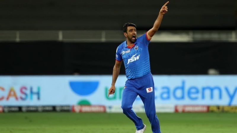 R Ashwin is struggling in the second leg of the IPL in the UAE (PC: ESPN Cricinfo)