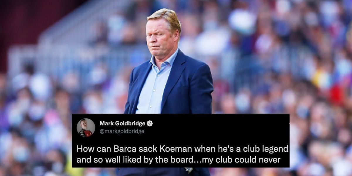 Ronald Koeman has been sacked as manager.