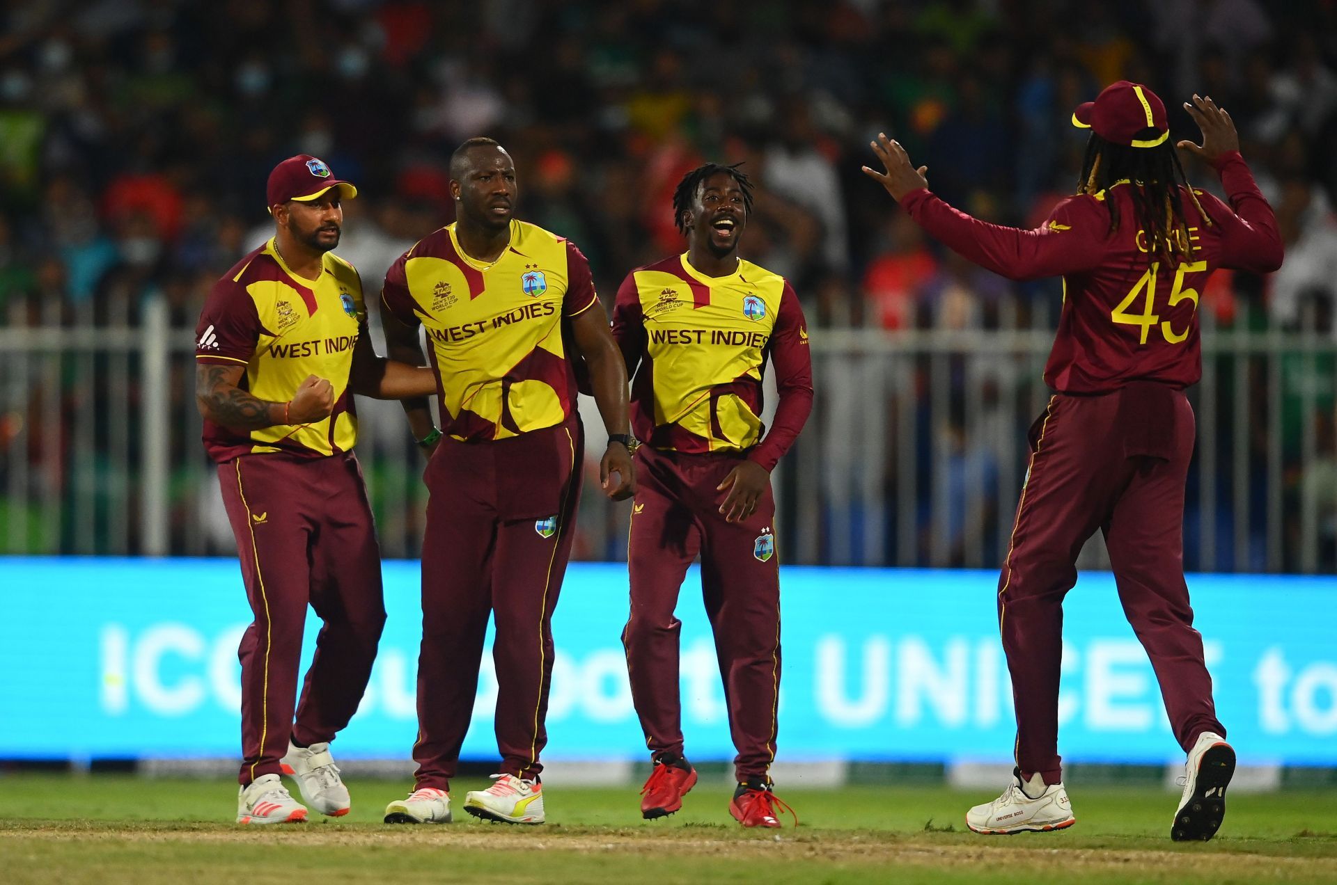 Andre Russell helped West Indies record a close win against Bangladesh