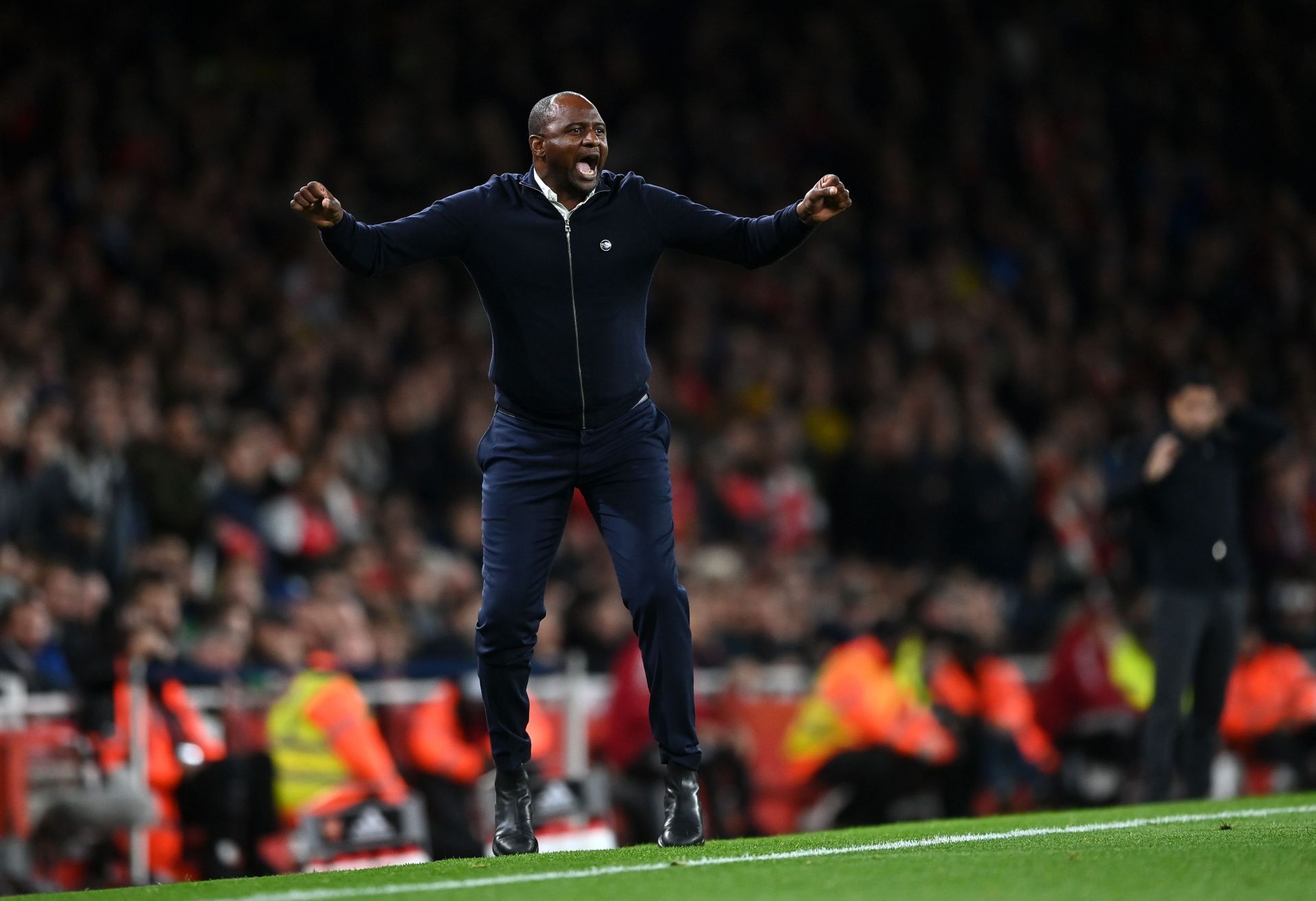 Crystal Palace conceded an injury-time goal against Arsenal