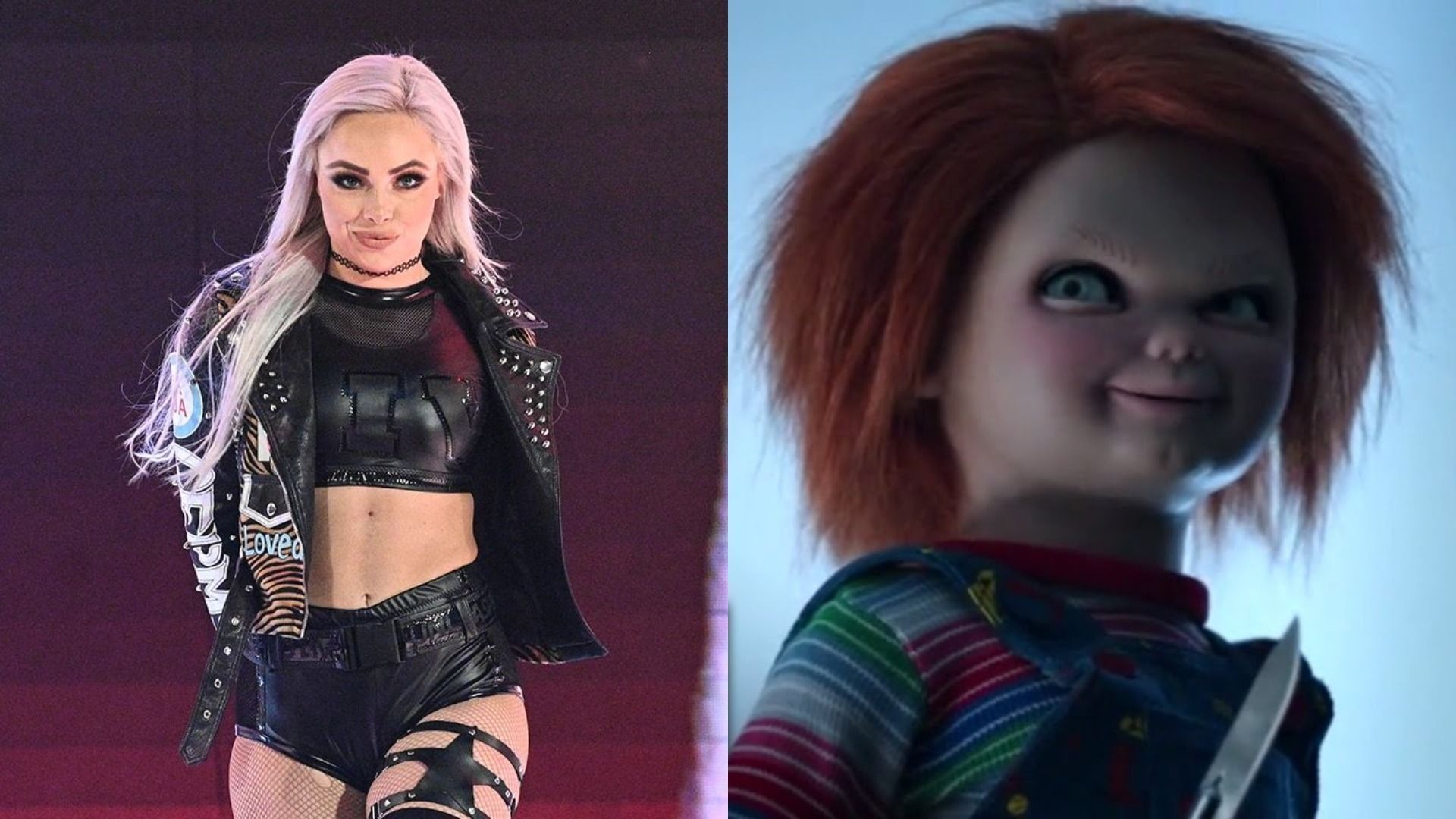 The WWE Universe is loving Liv Morgan&#039;s Chucky cosplay