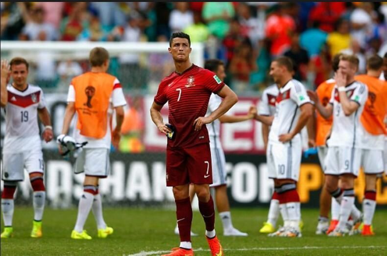 Ronaldo's 2014 World Cup got off to a nightmare start against Germany