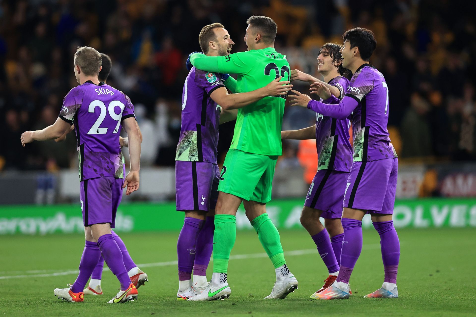 Wolverhampton Wanderers v Tottenham Hotspur - Carabao Cup Third Round