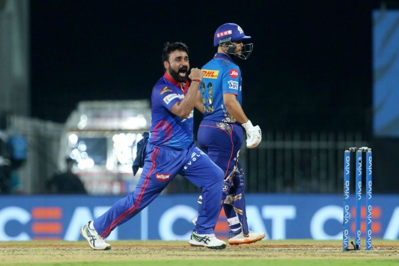 Amit Mishra was the star of the show for DC against MI earlier in IPL 2021