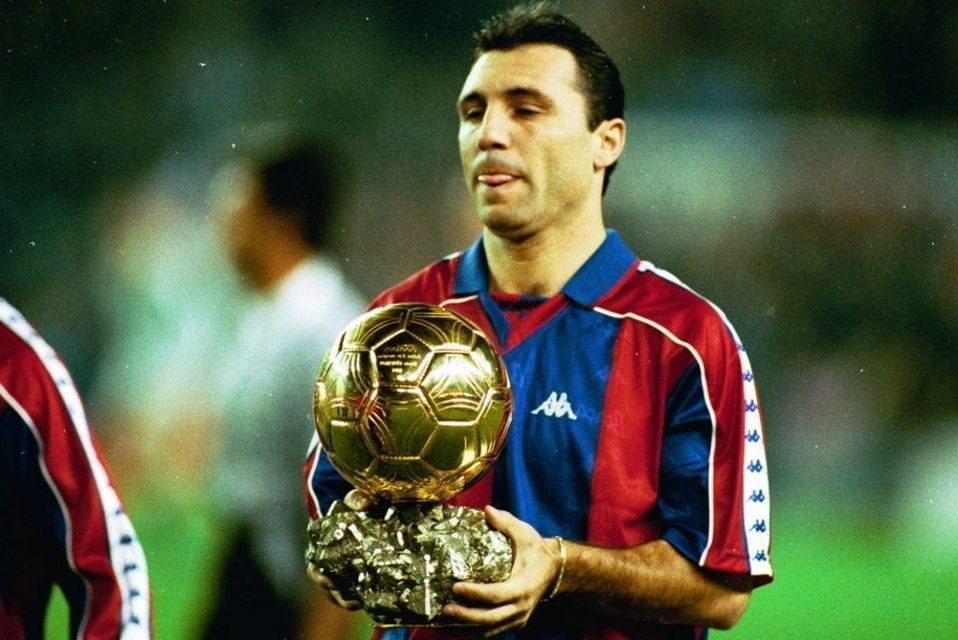 Hristo Stoichov was the Ballon d'Or winner in 1994.