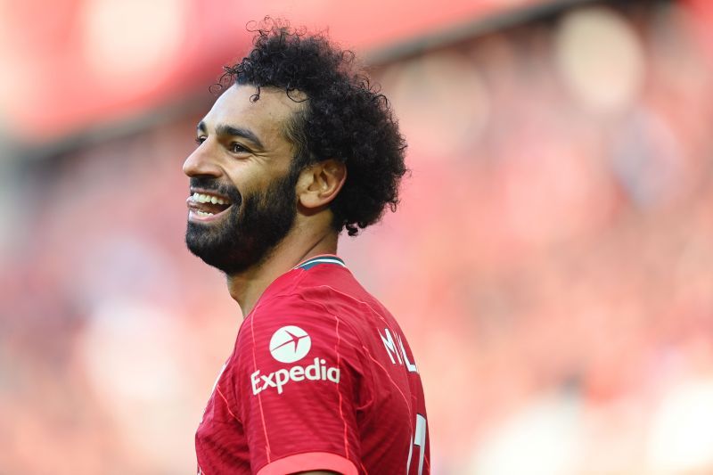 Mohamed Salah has scored six Premier League goals this season.