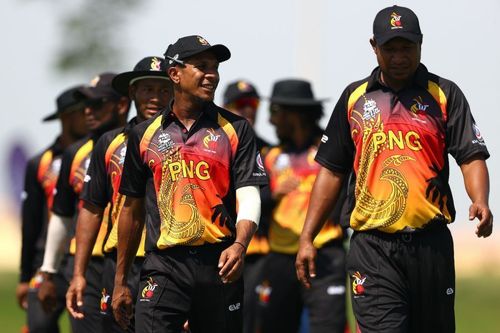 PNG Cricket Team (Image Courtesy: ICC)