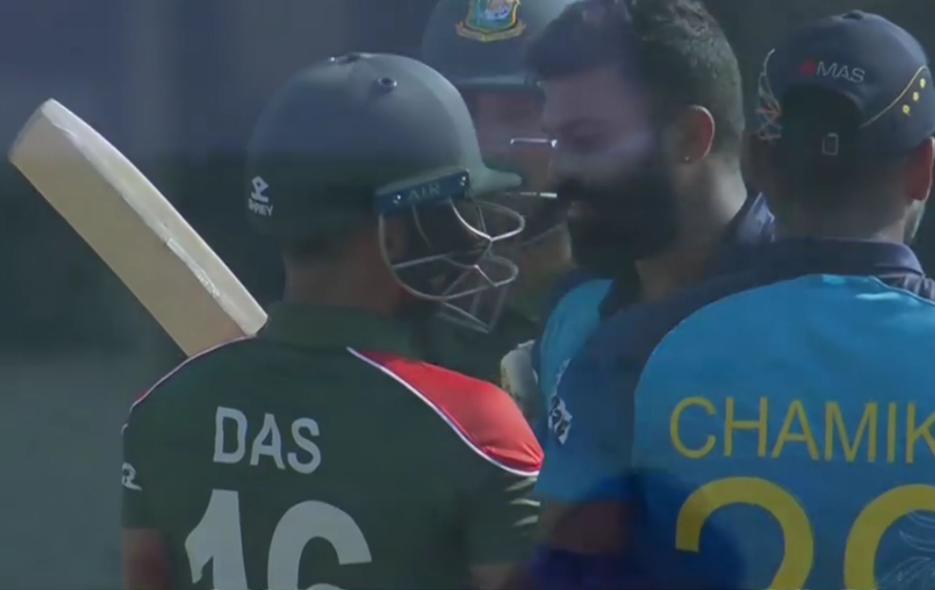 T20 World Cup: Lahiru Kumara and Liton Das had a heated confrontation.