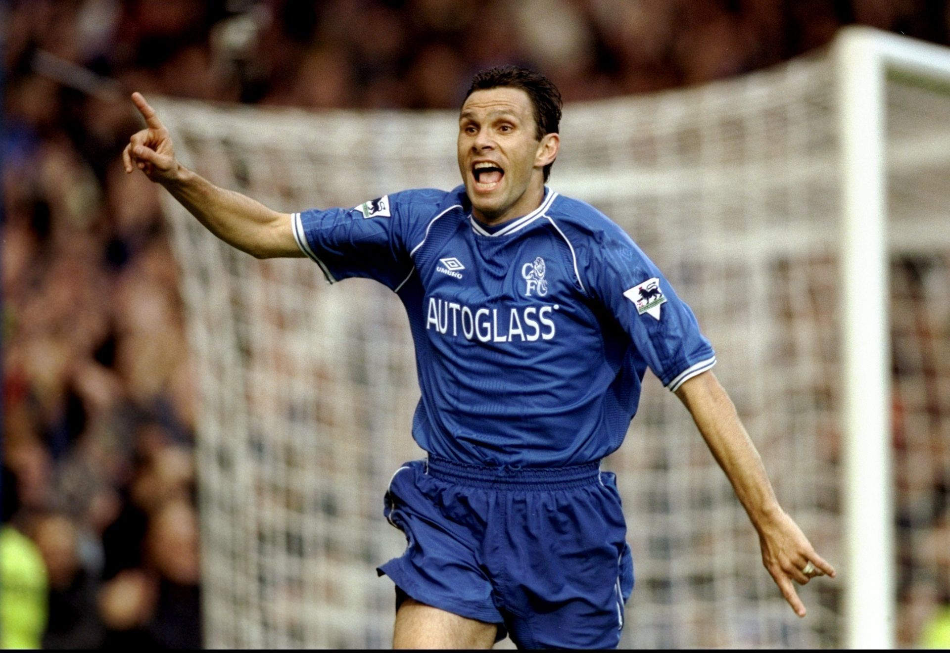 Gustavo Poyet of Chelsea