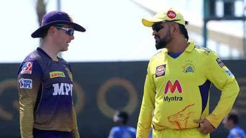 CSK and KKR are locking horns in IPL 2021 final on Friday [Image- BCCI]